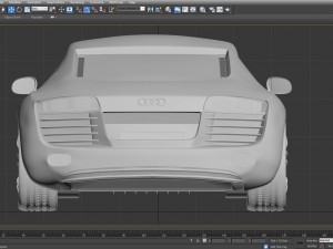 audi r8 Model 3D