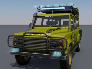 land rover defender 3D Model