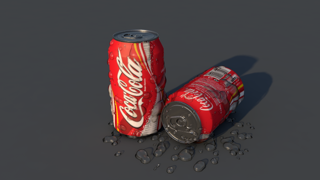 can of soda Modello 3D .c4d .max .obj .3ds .fbx .stl .blend 