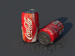 can of soda Model 3D