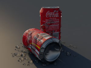 can of soda Modello 3D