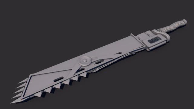 sword 3D Model .c4d .max .obj .3ds .fbx .stl .blend