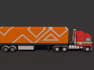 Truckstrailer 3D Model