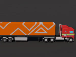 Truckstrailer 3D Model