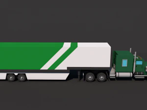 Truckstrailer 3D Model