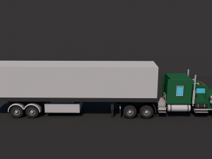 Truckstrailer 3D Model