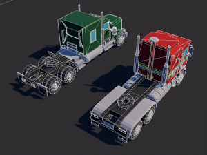 Truckstrailer 3D Model