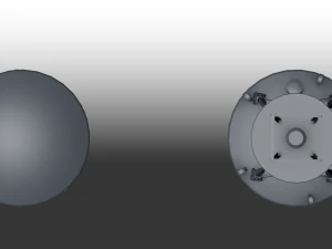 Boa del fiume Modello 3D