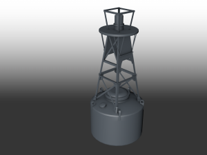 River buoy 3D Model