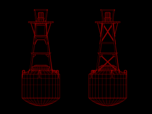 River buoy 3D Model