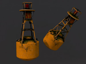 River buoy Model 3D