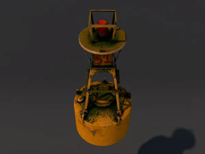 Boa del fiume Modello 3D