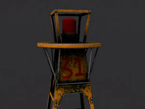 Boa del fiume Modello 3D