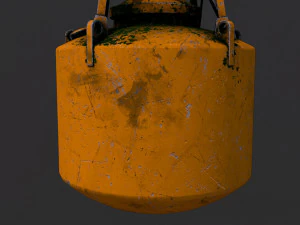 Boa del fiume Modello 3D