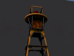 Boa del fiume Modello 3D