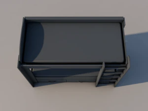 bed 3D Model