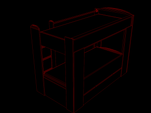 bed 3D 모델