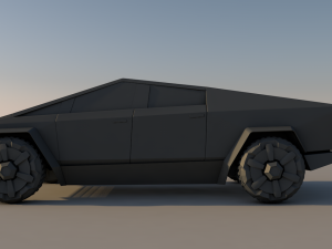 tesla cybertruck sport 3D Модель