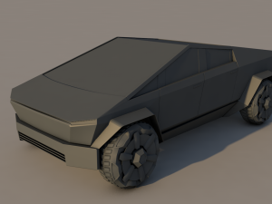 tesla cybertruck sport Modelo 3D