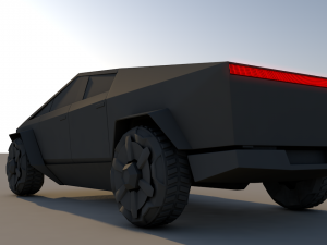 tesla cybertruck sport Modelo 3D
