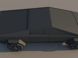 tesla cybertruck sport Modelo 3D