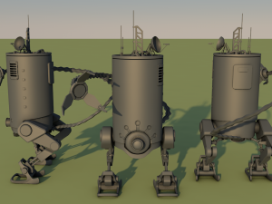 robot 3D Модель