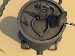 rob&ocirc; Modelo 3D