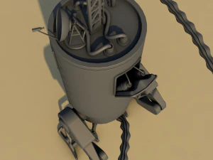 rob&ocirc; Modelo 3D