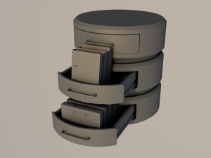 database 3D 模型