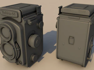yashica44 Modello 3D