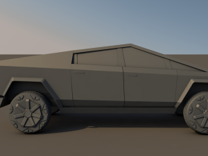 tesla cybertruck 3D Модель