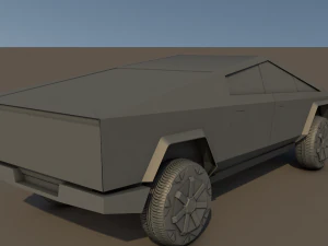 cybertruck tesla Modello 3D
