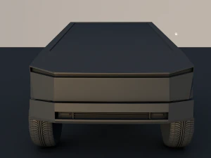 cybertruck tesla Modello 3D