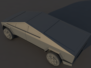 tesla cybertruck Modelo 3D
