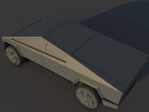 cybertruck tesla Modello 3D