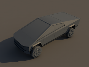 tesla cybertruck Modelo 3D