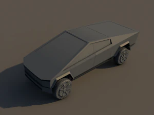 cybertruck tesla Modello 3D