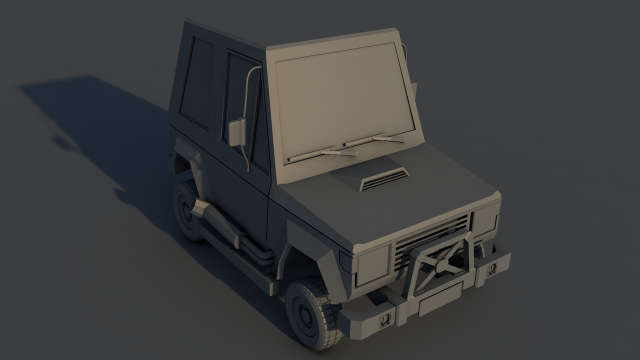 lowpolycar 3D Модель .c4d .max .obj .3ds .fbx .stl .blend 