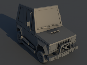 lowpolycar 3D 模型