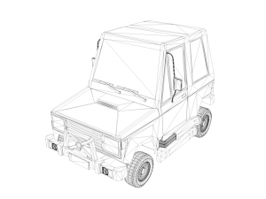 lowpolycar 3D Модель