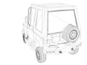 lowpolycar 3D Модель