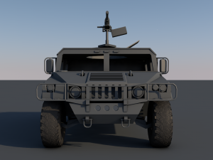 Hummer h1m1025 3D Model