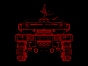 Hummer h1m1025 3D-Modell
