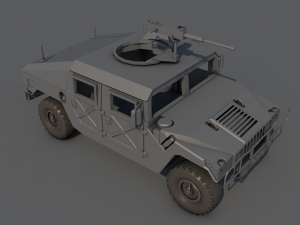 Hummer h1m1025 3D-Modell