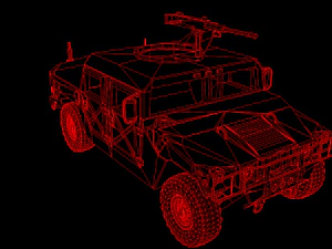 Hummer h1m1025 3D Model
