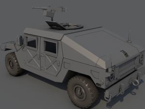 Hummer h1m1025 3D-Modell