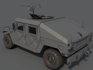 Hummer h1m1025 3D Model