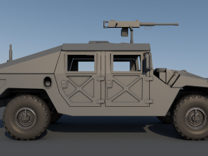 Hummer h1m1025 3D-Modell
