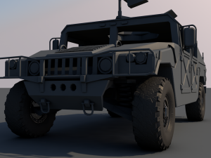 Hummer h1m1025 3D-Modell