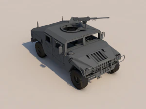 Hummer h1m1025 3D Model